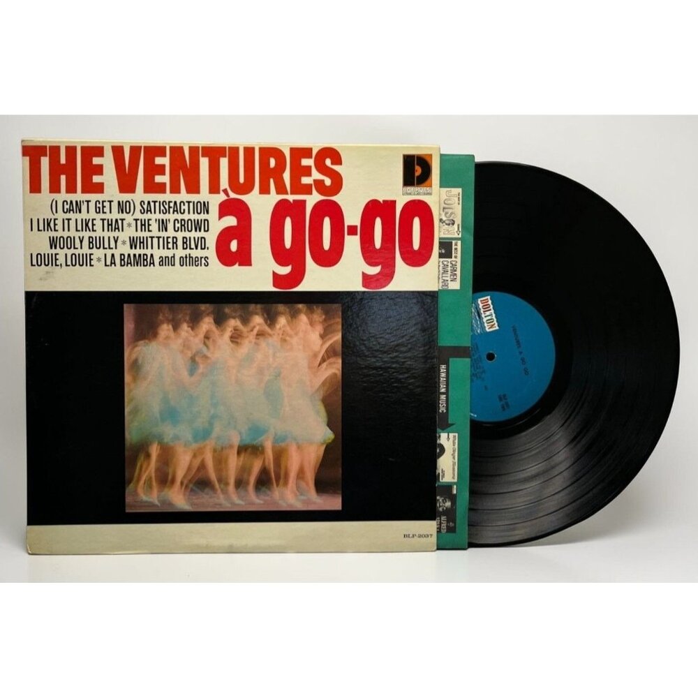 The Ventures A Go-Go Vinyl LP 1960s Rock Instrumental Dolton Records BLP-2037